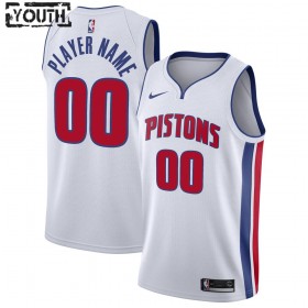 Camiseta Niños Detroit Pistons Personalizadas 2020-21 Nike Association Edition Swingman